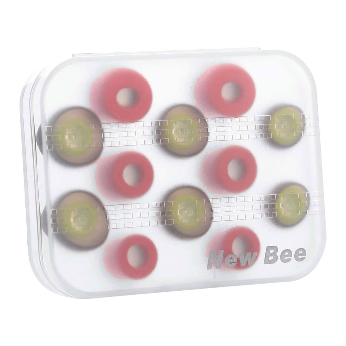 New Bee 3 Pairs of Rebound Memory Foam Tips 3 Pairs of Silicone Earbuds for Earphone Headphone -