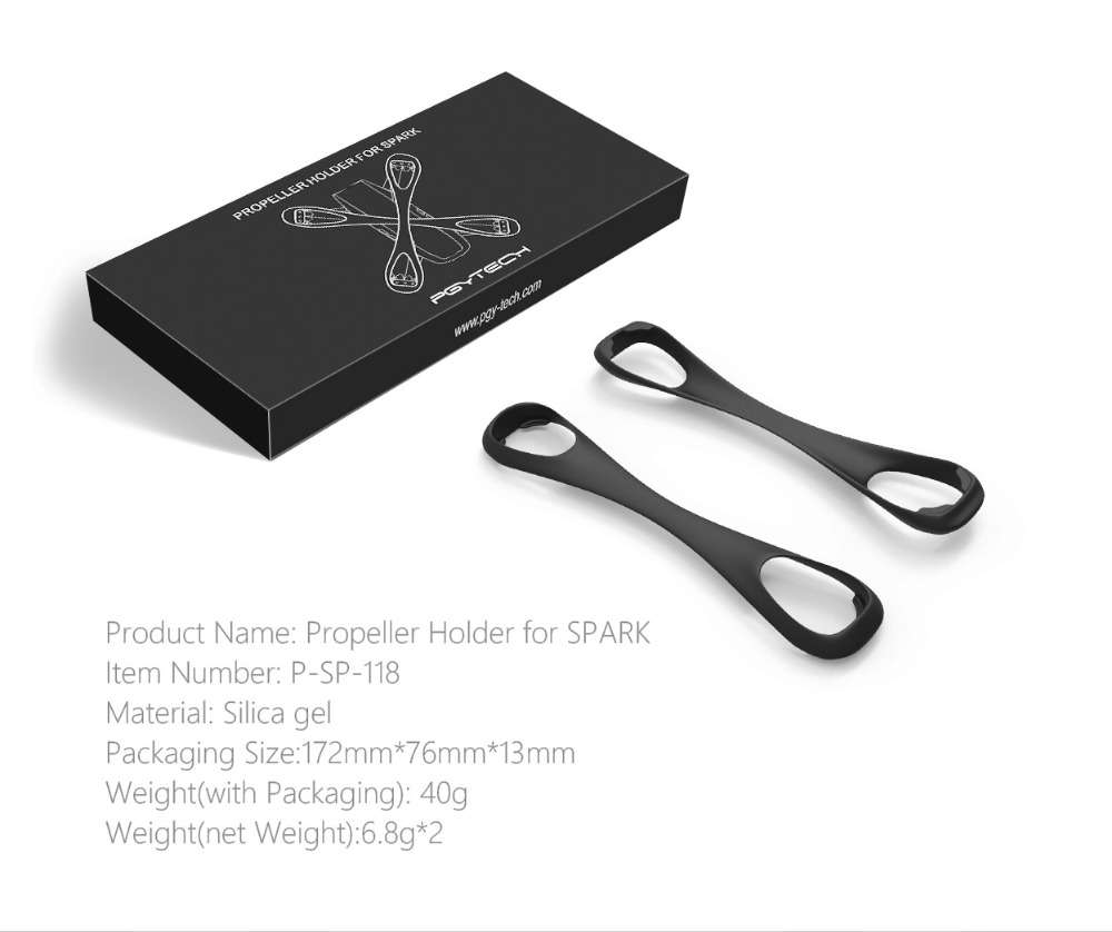 PGYTECH Propeller Stabilizer Blade Holder Mount for DJI Spark Drone Accessories - 0.04kg