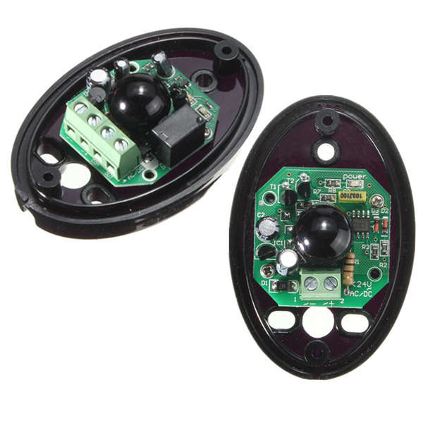 15M Alarm Photoelectric Simple Beam Infrared IR Detector Security System Door - 0.12kg