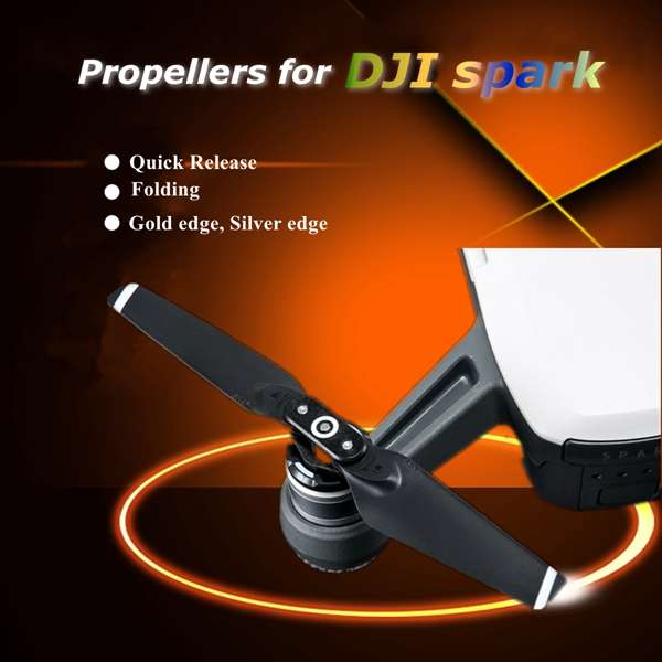 Quick Release 4730S Folding Propellers Carbon Nylon Prop Blade One Pair for DJI SPARK RC Quadcopter