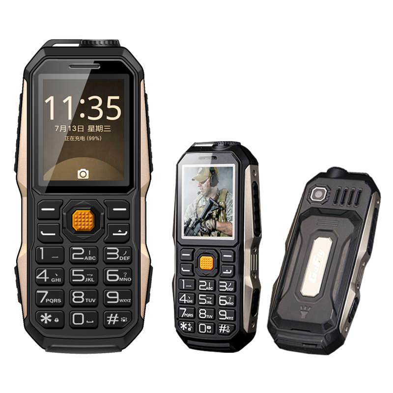 GOFLY S7000 2.0 Inch 3800mAh OTG Flashlight FM MP3 Power Bank Dual SIM Outdooors Mini Feature Phone