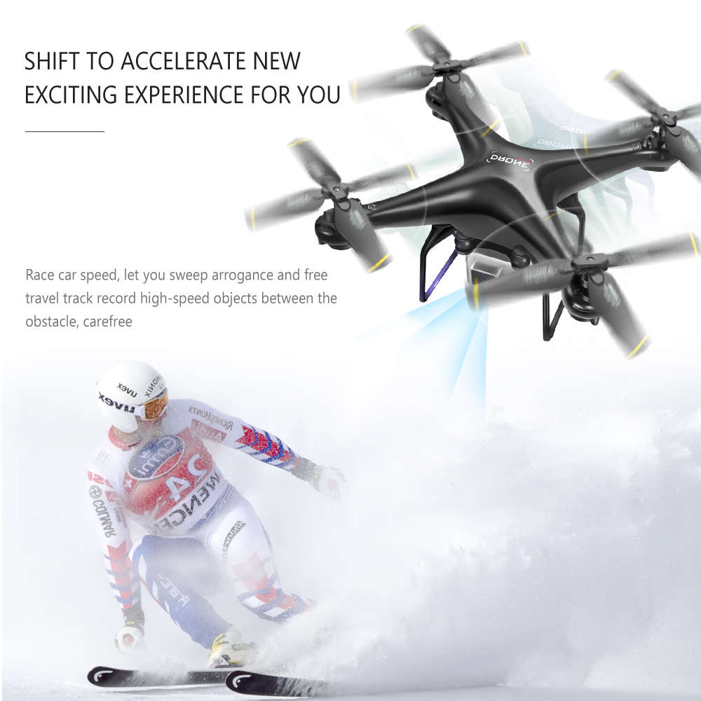 DM DM106 WiFi FPV With 2MP/0.3MP Camera Altitude Hold RC Drone Quadcopter RTF - 0.44kg