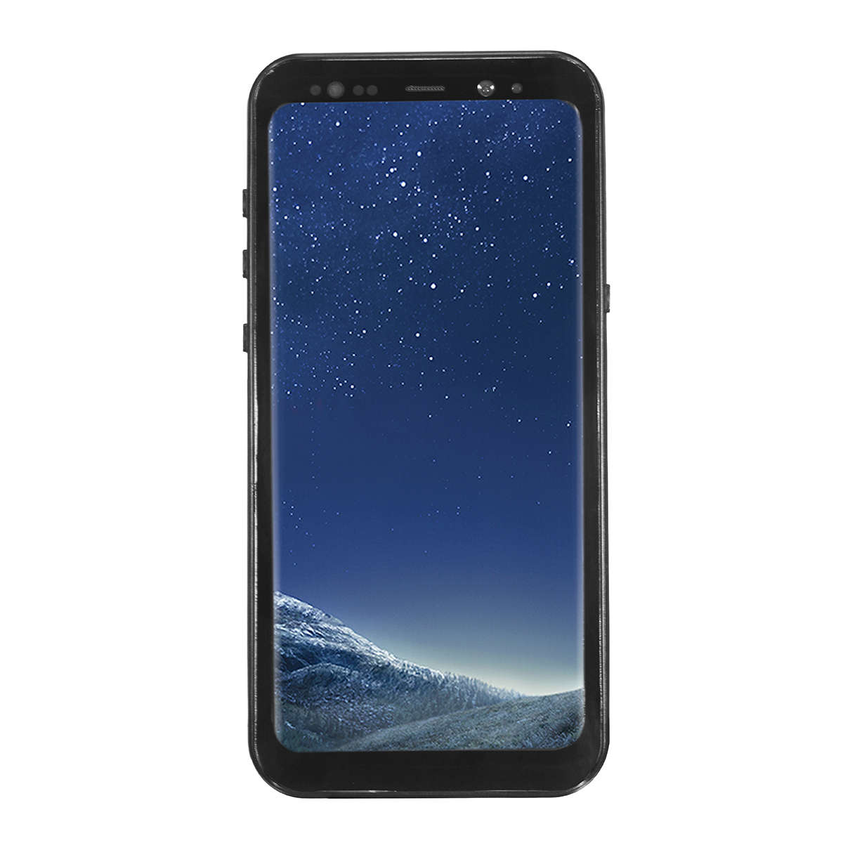 Swimming Waterproof Snowproof Hard PC Case for Samsung Galaxy S8 Plus - 0.09kg