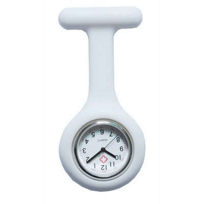 Colorful Silicone Doctor Fob Watch Pocket Nurse Watches with Clasp - 0.03kg