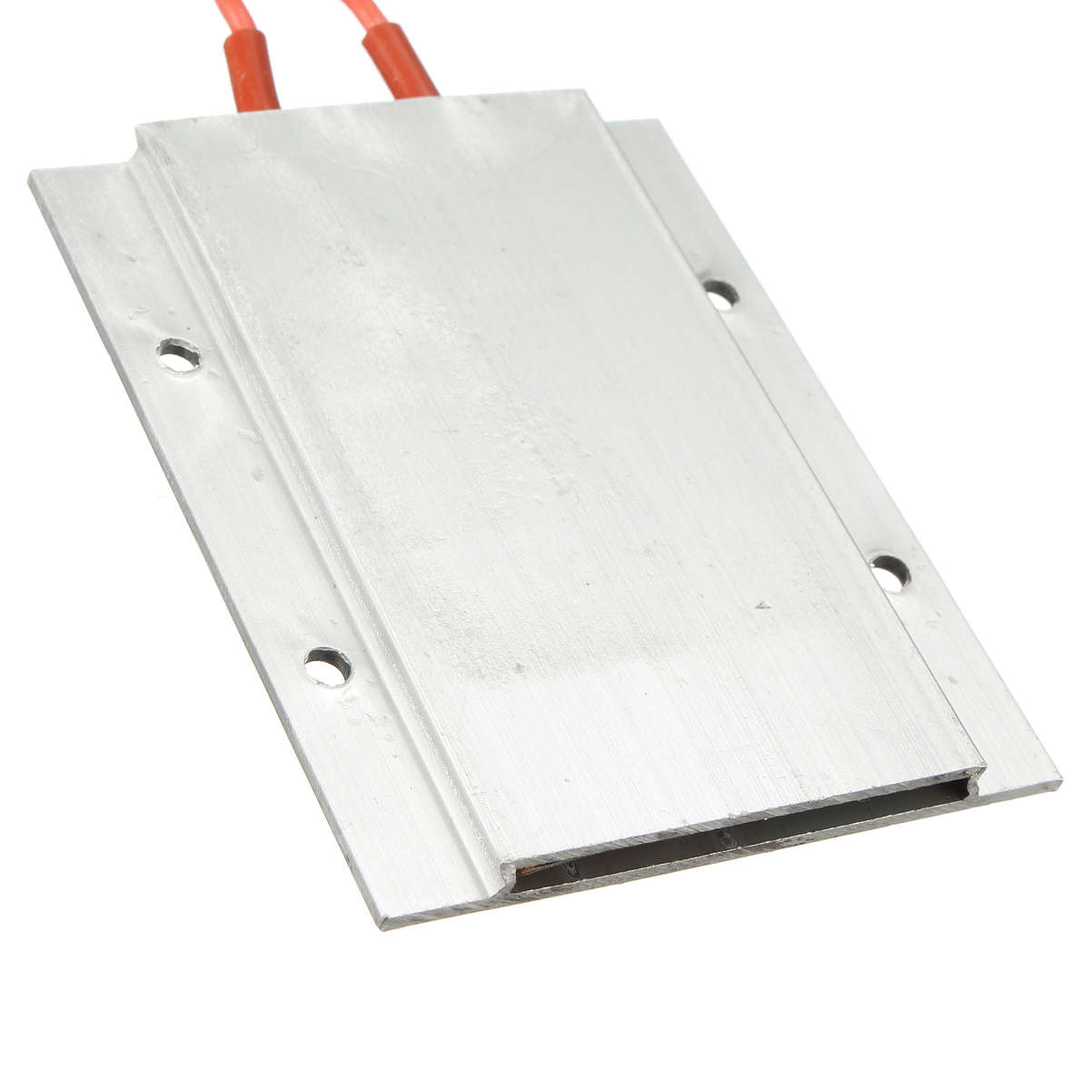 200W AC / DC 220V 77 x 62 x 6mm PTC Thermostat Aluminum Heating Ceramic Heater - 0.06kg