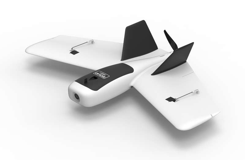 ZOHD Dart Sweepforward Wing 635mm Wingspan FPV EPP Racing Wing RC Airplane PNP - 0.71kg