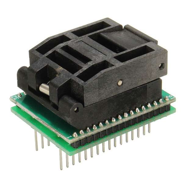 Flap QFP32 TQFP32 PQFP32 TO DIP32 Programmer Socket Adapter Universal Converter - 0.04kg