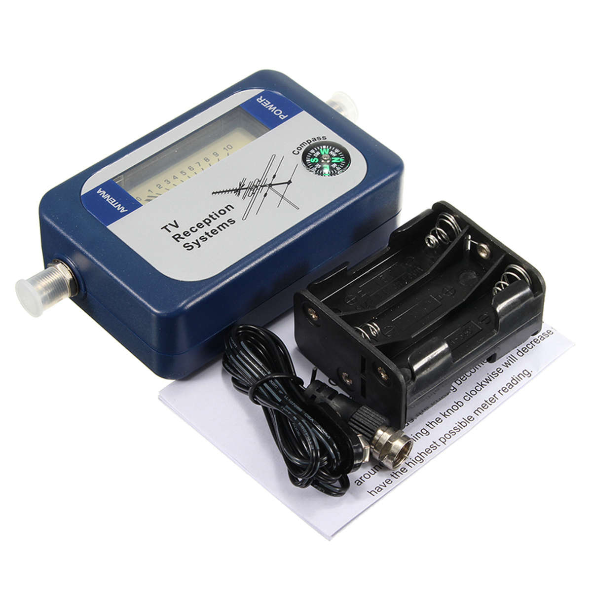 DVB-T TV Antenna Finder Digital Aerial Terrestrial Signal Strength Meter Pointer Satellite Receiver