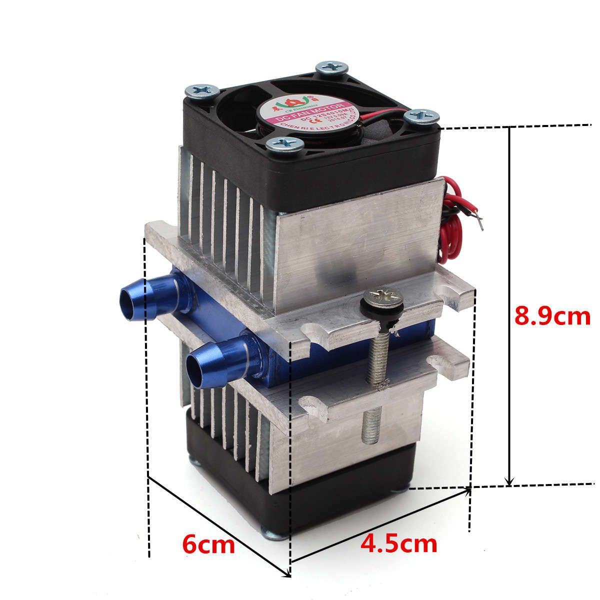 DIY Thermoelectric Peltier Refrigeration Cooling System + Fan Kit - 0.20kg