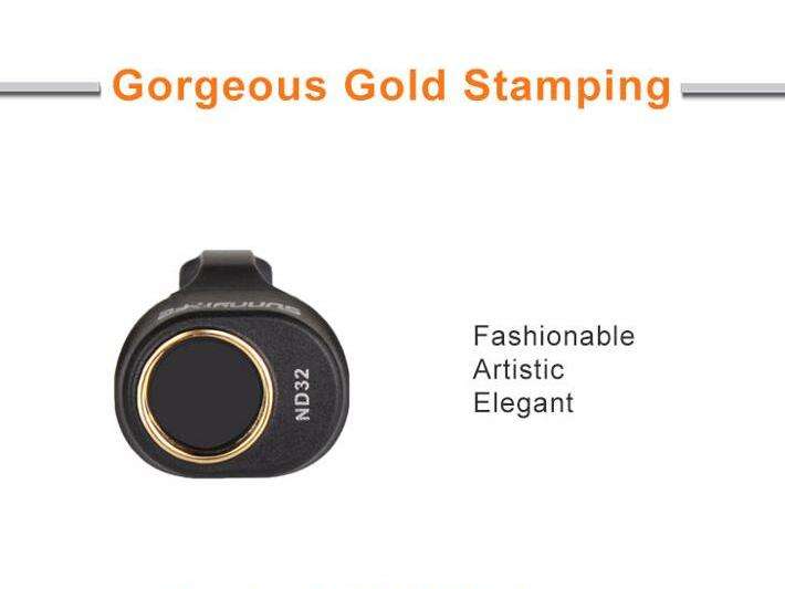 Sunnylife Camera Lens Filter CPL MCUV ND8 ND16 ND32 Not Affect Gimbal Self-inspection For DJI Spark