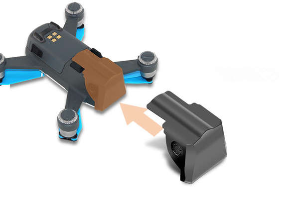 Camera Lens Protector Sunshade Protective Cover For DJI Spark - 0.02kg