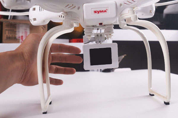 Upgraded Landing Gear Skid Gimbal Camera Mount Holder Bracket For Syma X8SW X8SC RC Drone