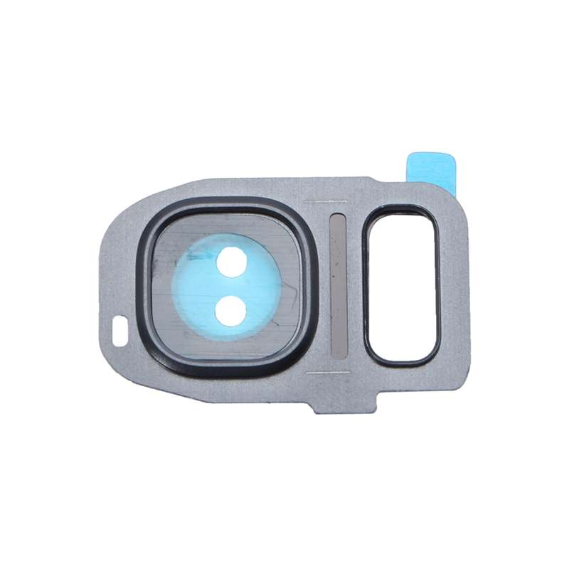 Back Glass Battery Door Housing Cover+Back Rear Camera Lens Replacement For Samsung Galaxy S7 -