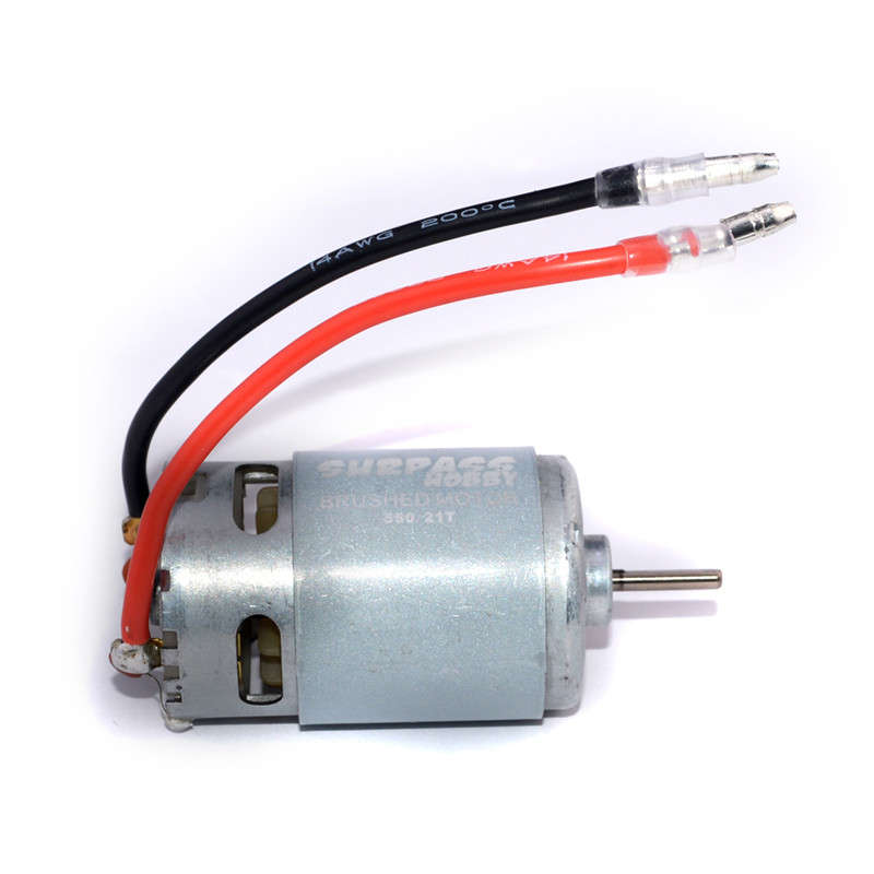 550 Brushed 21T 7.4V 13000RPM Motor For HSP HPI Wltoys tamiyaFSKyosho TRAXXASYokomo RC Car Parts -