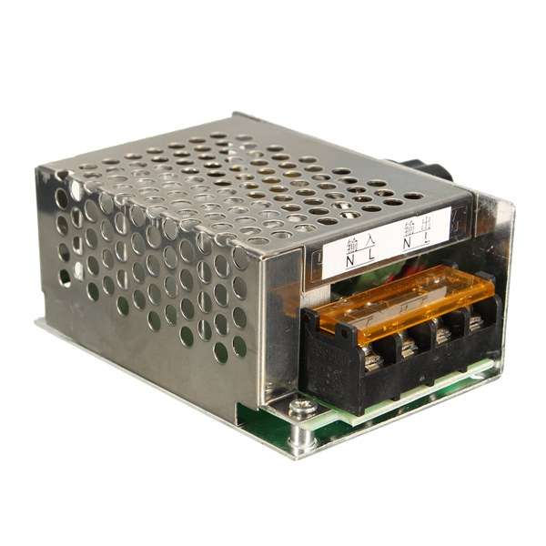 AC 220V 4000W SCR Voltage Regulator Dimmer Electronic Motor Speed Controller - 0.13kg