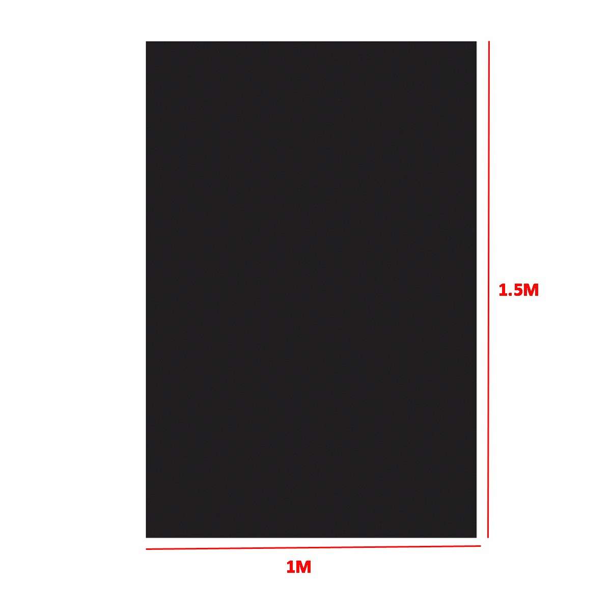 3x5ft Black Photography Backdrop Background Studio Photo Indoor Screen Props - 0.17kg