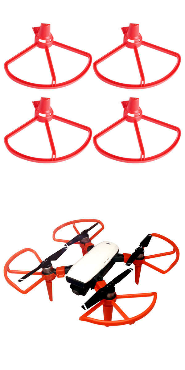 Propeller Protection Cover Extended Landing Gear Integrated Design For DJI Spark - 0.10kg