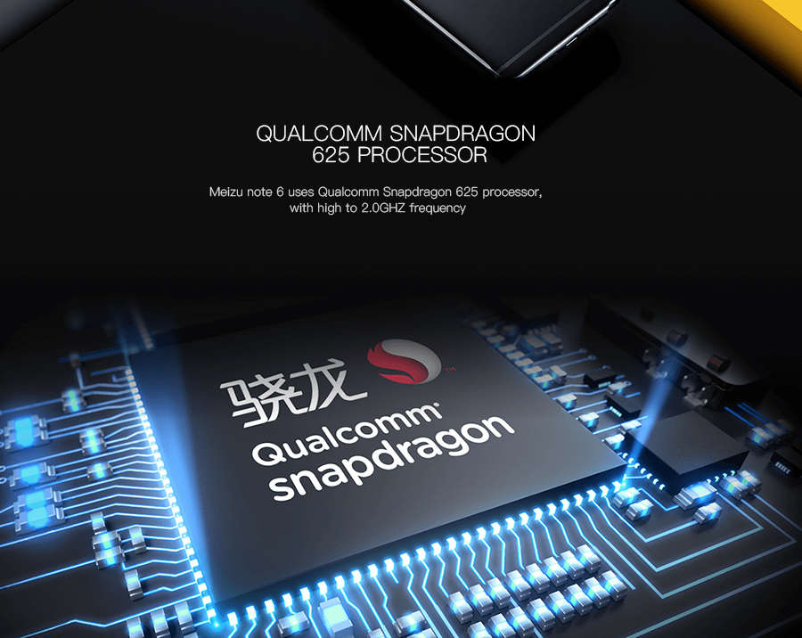 Meizu M6 NOTE Global Version 5.5 Inch 3GB RAM 32GB ROM Snapdragon 625 4G Smartphone - 0.48kg