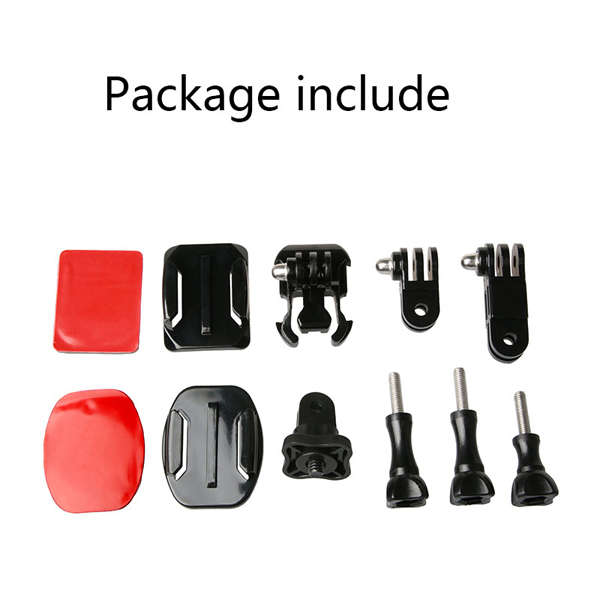 Universal Action Camera Tripod Adapter Convert Kit for Xiaomi Yi Gopro SJCAM 1/4inch Connector -