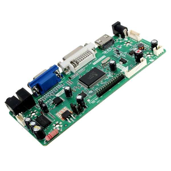 LCD Controller Board HD DVI VGA Audio PC Module Kit For 15.6 Inch Display - 0.08kg