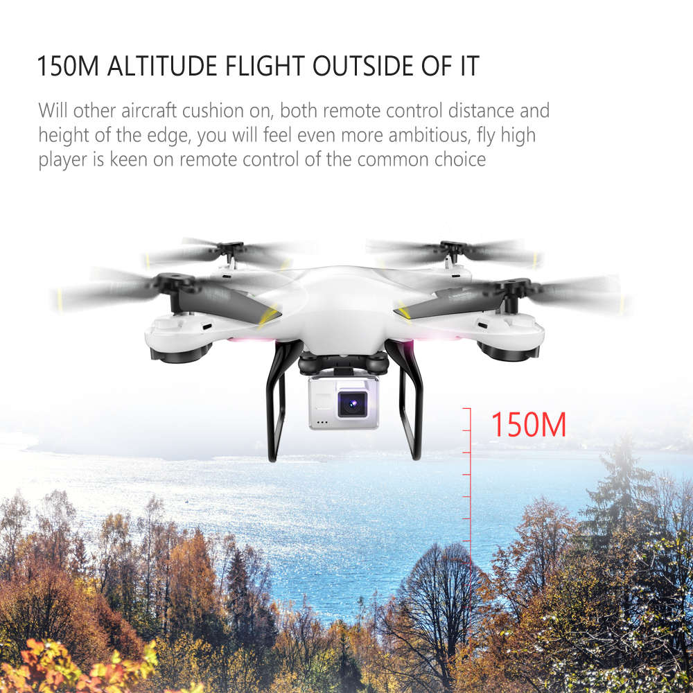 DM DM106 WiFi FPV With 2MP/0.3MP Camera Altitude Hold RC Drone Quadcopter RTF - 0.44kg