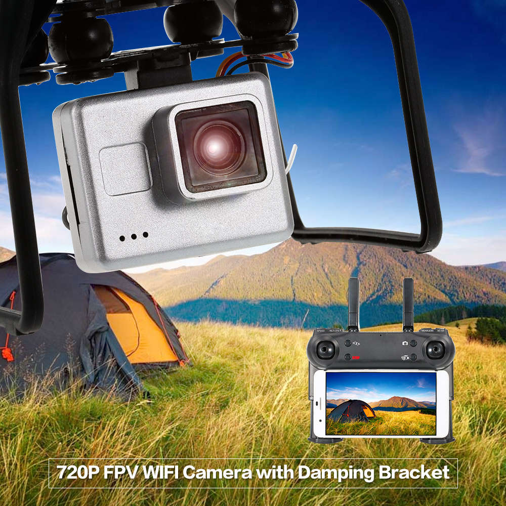 DM DM106 WiFi FPV With 2MP/0.3MP Camera Altitude Hold RC Drone Quadcopter RTF - 0.44kg