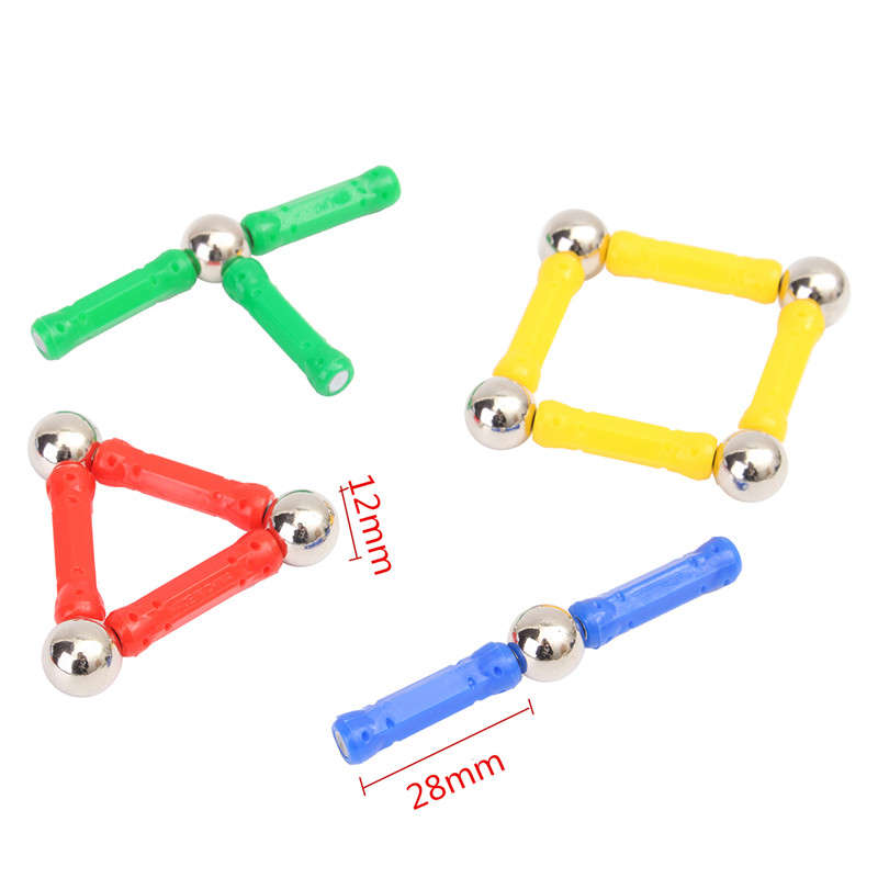 103PCS Magnetic Building Blocks Set Construction DIY Sticks For Kids Children Educational Gift Toys