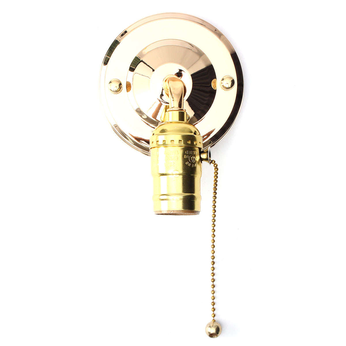 E27 Antique Vintage Wall Light Chain Design Sconce Lamp Bulb Socket Holder Fixture - 0.12kg