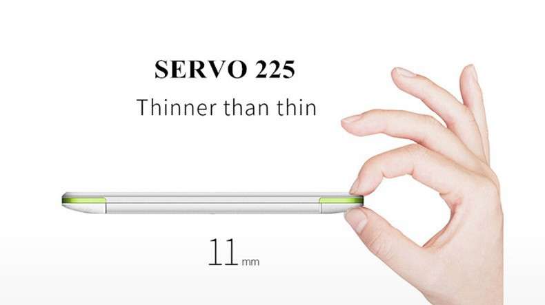 SERVO 225 2.4 Inch 1100mAh Bluetooth Whatsapp Fackbook FM MP3 Metal Body Dual SIM Card Feature