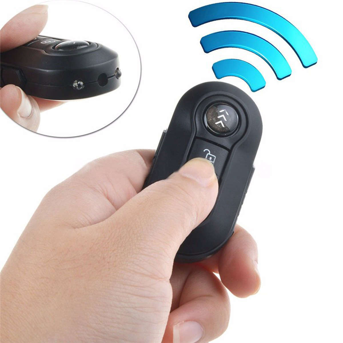 HD 1080P Hidden Camera Car Key Chain Mini DV IR LED Camcorder Night Vision DVR Camera - 0.17kg
