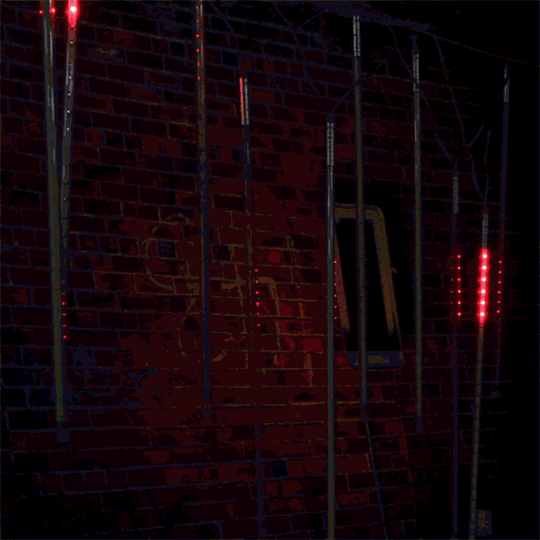 10 X 50CM LED Meteor Shower Rain Lights Waterproof Tubes String For Xmas AC85-265V - 0.30kg