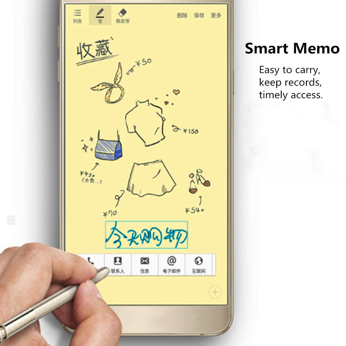 Touch Screen Stylus S Pen For Samsung Galaxy Note 5 Verizon Sprint T-Mobile