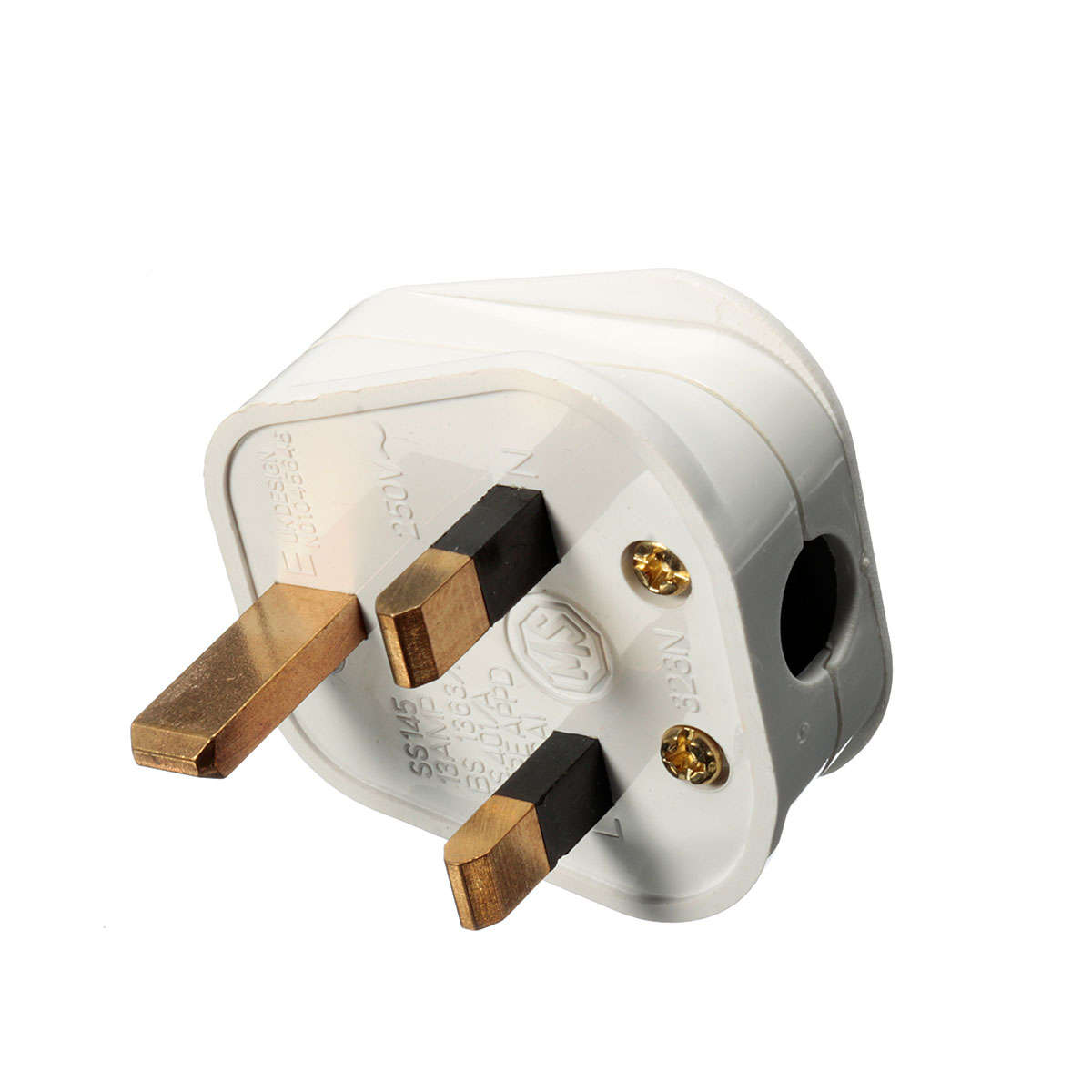 3 Pin 13A 13 AMP UK Plug Mains Top Appliance Power Socket Fuse Adapter Household - 0.04kg