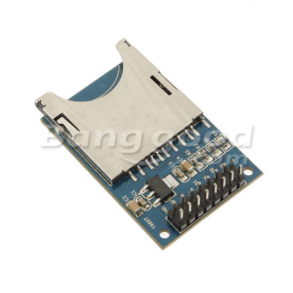 5Pcs Slot Socket Reader SD Card Module For Mp3 Arduino Compatible - 0.05kg