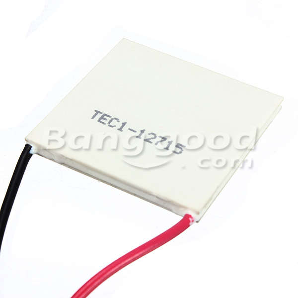 TEC1-12715 12V Heat Sink Thermoelectric Cooler Peltier Plate Module - 0.03kg