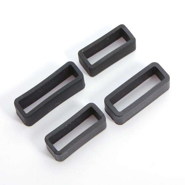 PVC Watch Strap Retaining Hoop Loop Rubber Retainer Buckle Holder