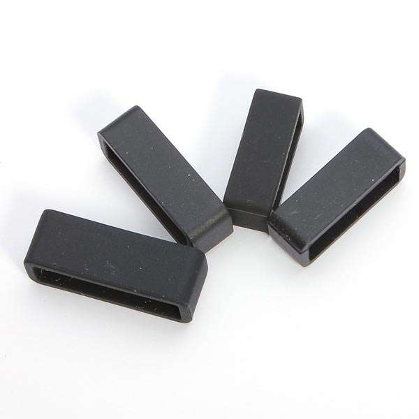 PVC Watch Strap Retaining Hoop Loop Rubber Retainer Buckle Holder