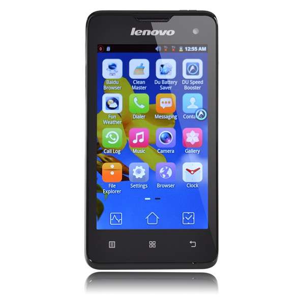 Lenovo A396 4-inch SC7730 1.2GHz Cortex A7 Quad-core Smartphone