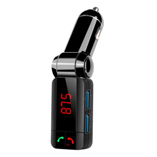 BC06S Car Kit Handsfree FM Transmitter MP3 Player Dual USB Charger with Bluetooth Function