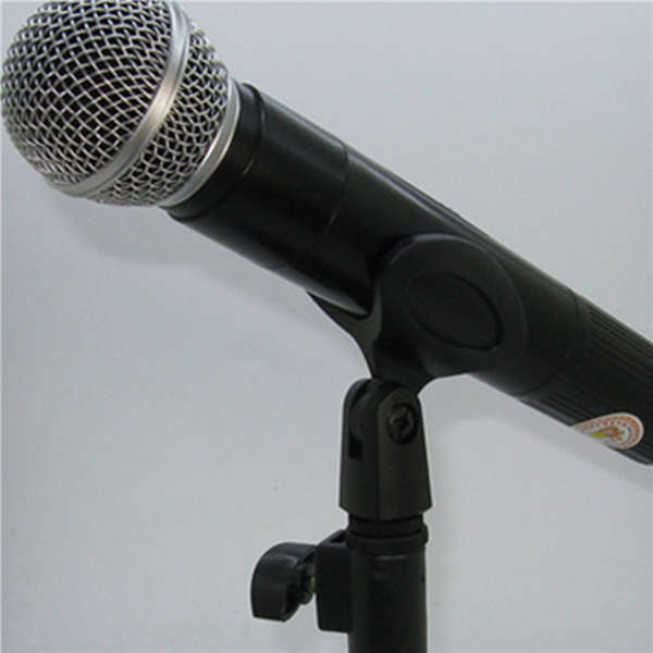 Flexible Rubberized Mic Clips Holder For Instrument Microphone Stand