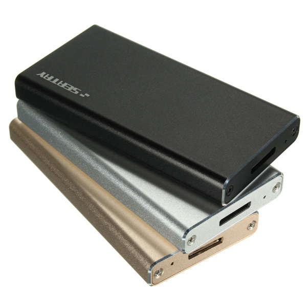 Original SEATAY mSATA to USB 3.0 External Converter Adapter HDD SSD Enclosures