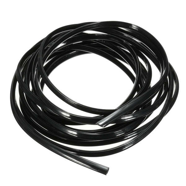 4.5m Car Door Edge Guard Trim Scratch Protector Strip Crash Protective Cover Black