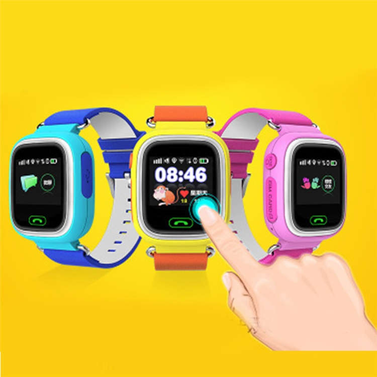 Q90 GPS Touch Screen WIFI Positioning Children SOS Call Location Finder  Anti Lost