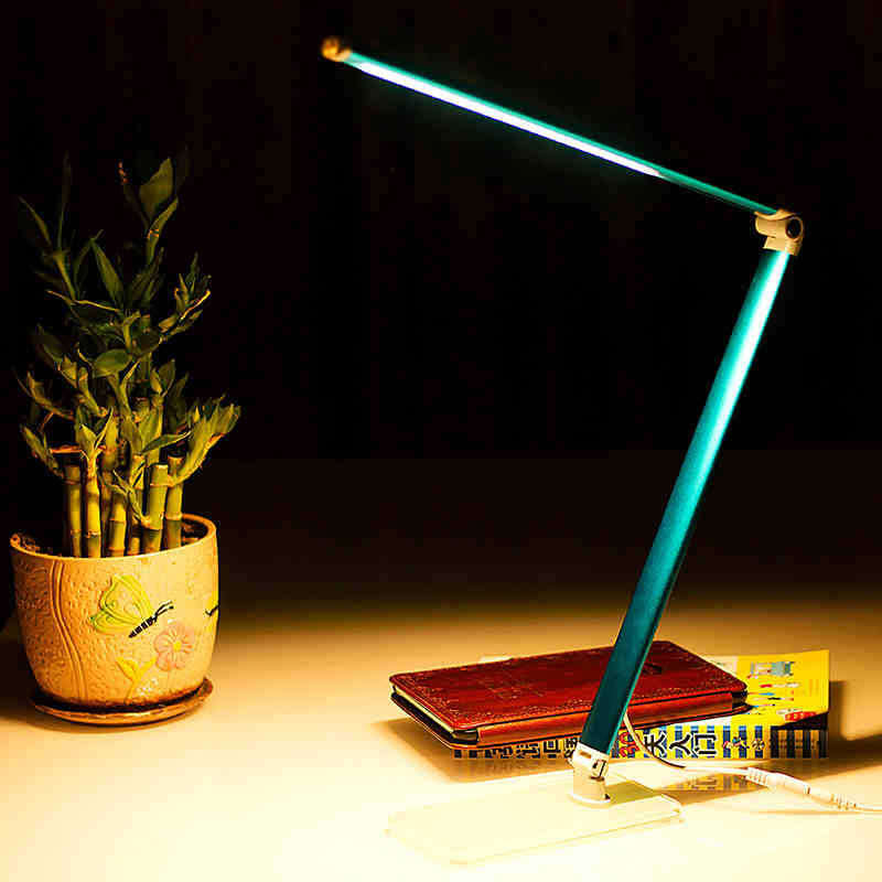 Foldable Three Levels Dimmable 6W LED Table Lamp Desk Light for Home Study