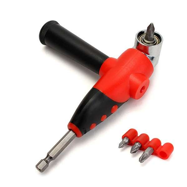 1/4 Inch Magnetic Angle Bits Driver Screwdriver Holder with Cross Phillips Screwdriver
