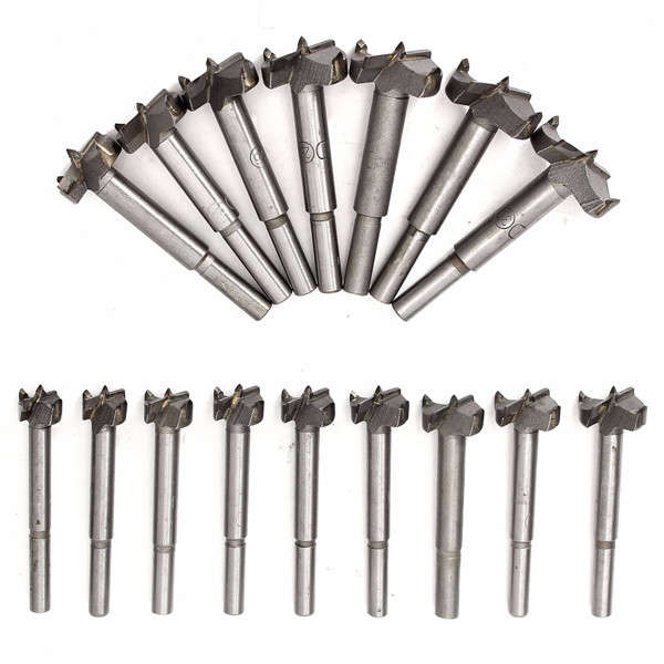 16pcs 15-35mm Forstner Drill Bits Hinge Hole Cutter Woodworking Hole Saw