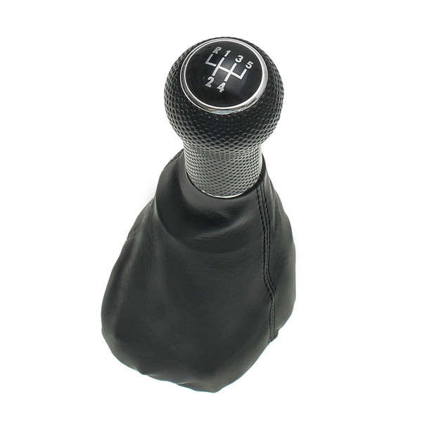 5-Speed Manual Gear Stick/Shift Gaiter Boot Lever Knob for VW POLO GOLF MK4 Bora