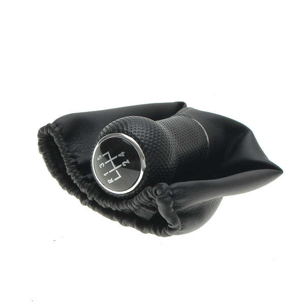 5-Speed Manual Gear Stick/Shift Gaiter Boot Lever Knob for VW POLO GOLF MK4 Bora