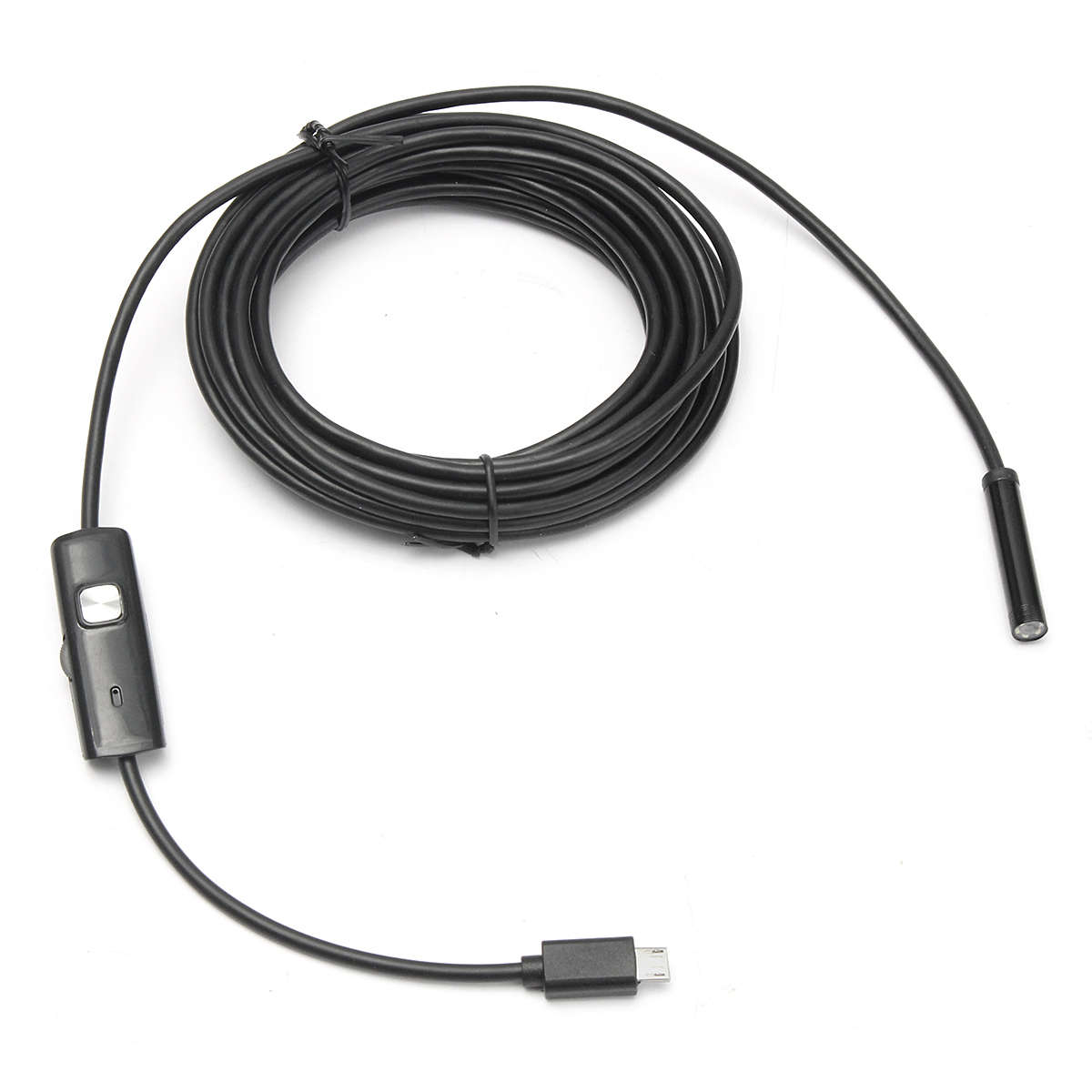 Waterproof 5.5/7mm 6 LED Lens 5m 1.3MP Endoscope USB Camera Borescope For Android Smartphone Laptop