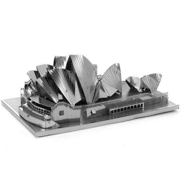 Aipin DIY 3D Puzzle Stainless Steel Model Kit Sydney Opera House